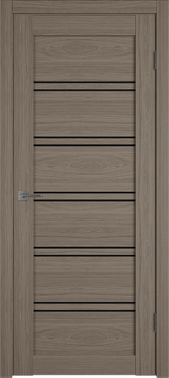Дверь ВФД серия Atum Pro модель 28 стекло Black Gloss