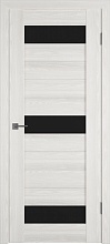Дверь ВФД серия Line модель Line 5 стекло Black Gloss
