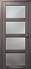 Дверь Дверона модель Кватро стекло сатинат 3D