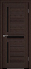 Дверь ВФД серия Line модель Line 16 стекло Black Gloss